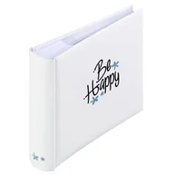 Albumy fotograficzne - Album HAMA Good Things Happy Biały (100 stron) - miniaturka - grafika 1
