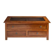 Ławy i stoliki kawowe - Dekoria Ława Mahika 95x60x40cm brown 95x60x40cm 006-441 - miniaturka - grafika 1