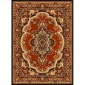 Dywany - Dywan WIOSNA 60 x 110 cm bordo - miniaturka - grafika 1