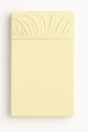 Prześcieradła dla dzieci - Prześcieradło bawełniane z gumką do łóżeczka 140x70 cm - kremowe - miniaturka - grafika 1