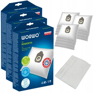 12x worki do ROWENTA TEFAL X-Treme Power , ZR200520 - Worki do odkurzaczy - miniaturka - grafika 1