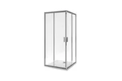 Kabiny prysznicowe - EXCELLENT 201 KABINA NAROŻNA DWUDRZWIOWA ZE ŚCIANKĄ STAŁĄ KAAC.1802.800/N 80X80 - miniaturka - grafika 1