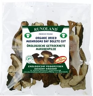Runoland Podgrzybek Suszony Bio 20 G - Zdrowa żywność - miniaturka - grafika 1