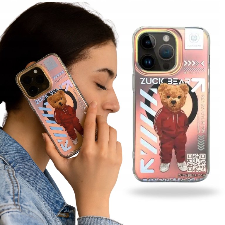 Etui Na Telefon Zuck Bear Do Iphone 15 Pro Max Plecki Nakładka Wytrzymała