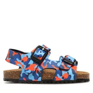 Buty dla chłopców - Sandały Garvalin 232667 M Niebieski - miniaturka - grafika 1