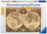 Puzzle - Ravensburger RAVEN. 5000 EL. Antyczna Mapa Świata - miniaturka - grafika 1