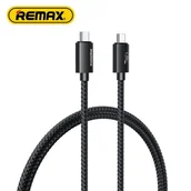 Kable - KABEL REMAX LADON SERIES 240W RC-C039 USB 4.0 USB-C/USB-C 1M BLACK - miniaturka - grafika 1