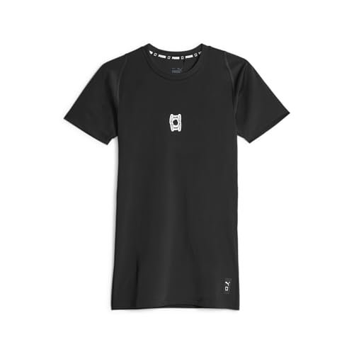 Hoops Team SS Top Baselayer PUMA Czarny