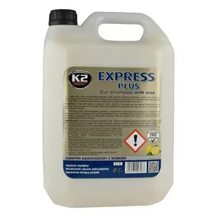 K2 EXPRESS PLUS 5L - szampon z woskiem K145 - Kosmetyki samochodowe - miniaturka - grafika 1