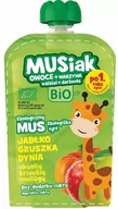 Koncentraty warzywne, przeciery - Mus owocowo- warzywny jabłko gruszka dynia BIO 100 g - miniaturka - grafika 1
