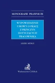 E-booki - prawo - Wypowiedzenie umowy o pracę z przyczyn dotyczących pracownika - miniaturka - grafika 1