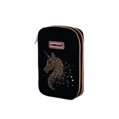 Podręczniki dla gimnazjum - Piórnik podwójny bez wyp. AC2 Head Golden ASTRA - miniaturka - grafika 1