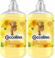 Środki do prania - Coccolino płyn do płukania Happy Yellow 2 x 1,8 l - miniaturka - grafika 1