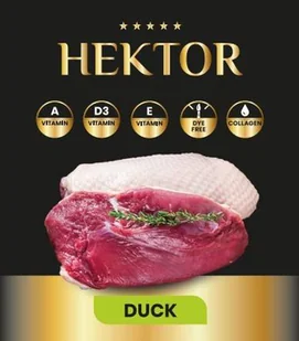 Karma Premium Hektor baton dla psa z kaczką i wołowiną 20x900g - Mokra karma dla psów - miniaturka - grafika 4