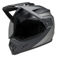 Kaski motocyklowe - Kask Adventure BELL MX-9 Adv Mips Blackout Matowy Czarny/SzaryL - miniaturka - grafika 1