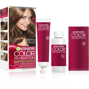 Garnier Garnier Color Sensation farba do włosów 6.0 Szlachetny Ciemny Brąz 1szt - Farby do włosów i szampony koloryzujące - miniaturka - grafika 1