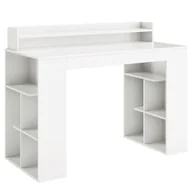 Biurka - Biurko komputerowe z 2 półkami 120x54x90 cm - miniaturka - grafika 1