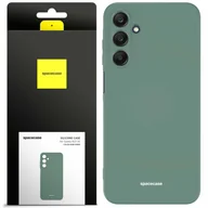 Etui i futerały do telefonów - Spacecase Etui Silicone Case Galaxy A25 5G dark green - miniaturka - grafika 1