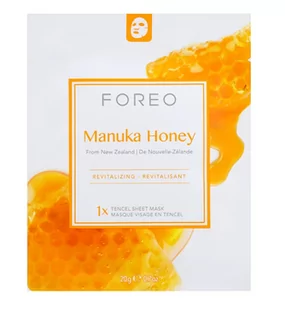 Foreo Farm To Face Sheet Mask Manuka Honey 1szt - Maseczki do twarzy - miniaturka - grafika 1