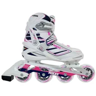 Rolki - Roces łyżworolki Izi W white/pink 37 - miniaturka - grafika 1