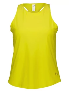 Koszulki sportowe damskie - Under Armour Top sportowy w kolorze żółtym - grafika 1