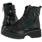 Botki damskie - Botki Zielone 07071-09/00-8 (MA1416-a) Maciejka - miniaturka - grafika 1