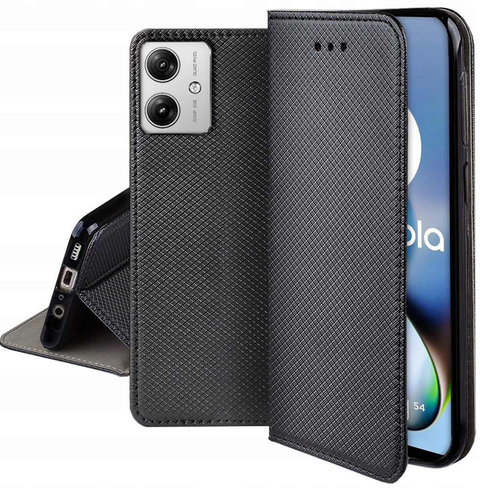 Etui do Motorola Moto G54 5G G54 5G Power Edition Magnet Portfel Szkło