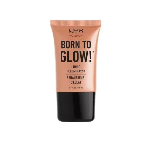 NYX BORN TO GLOW LIQUID ILLUMINATOR GLEAM - Rozświetlacze do twarzy i ciała - miniaturka - grafika 1