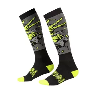 O'Neal O'Neal Pro MX Skarpetki, zombie-black/green EU 38-44 2021 Skarpetki 0356-766 - Skarpetki męskie - miniaturka - grafika 1