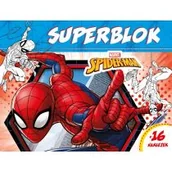 Kolorowanki, wyklejanki - Superblok. Marvel Spider-Man - miniaturka - grafika 1