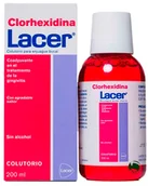 Płyny do płukania jamy ustnej - Płyn do płukania ust Lacer Chlorhexidine Mouthwash 200 ml (8470003856416) - miniaturka - grafika 1