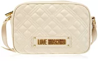 Torebki damskie - Love Moschino Damska torba na ramię Borsa A Spalla, Avorio, - miniaturka - grafika 1