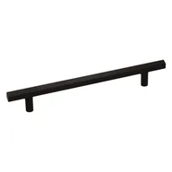Meble modułowe i akcesoria - Uchwyt meblowy GAMET RE33 czarny super mat 160mm - miniaturka - grafika 1