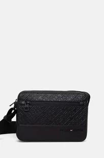 Tommy Hilfiger saszetka kolor czarny AM0AM12676 - Torby męskie - miniaturka - grafika 1