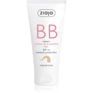 Kremy BB - Ziaja BB krém normalnej suchej wrażliwej naturalny SPF15 50 ml - miniaturka - grafika 1