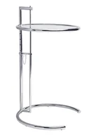 Ławy i stoliki kawowe - King Home Stolik GREY chromowany - metal, szkło GT-08 - miniaturka - grafika 1