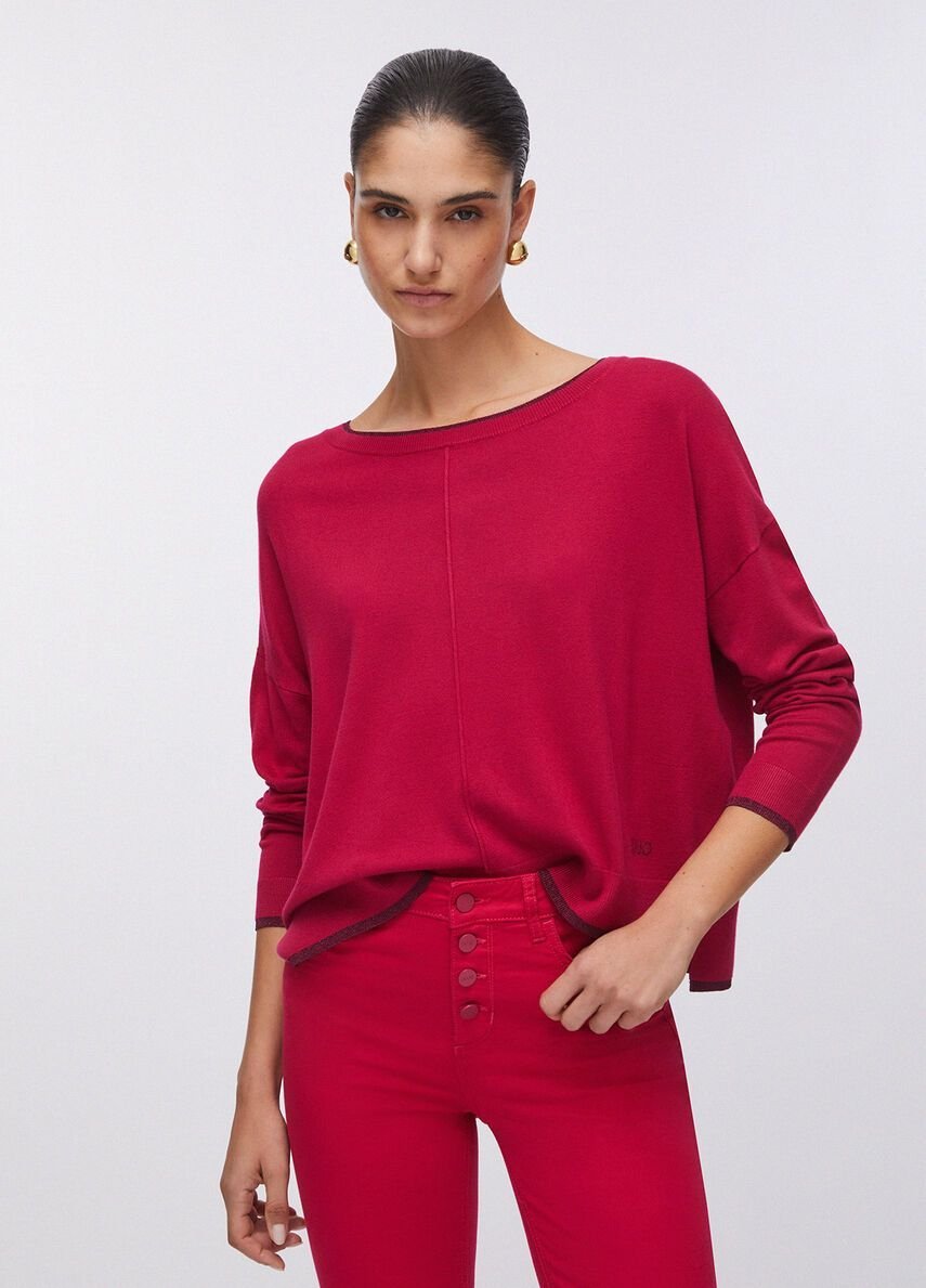 bluzka damskie liu jo wa6283 ms49i 91955