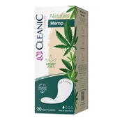 Wkładki higieniczne - Cleanic Naturals Hemp, wkładki higieniczne z bawełną organiczną i włóknami konopi, 20 sztuk - miniaturka - grafika 1