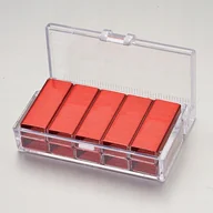 Zszywki - ZSZYWKI no.10 KANGARO PUDEŁKO PLASTIKOWE CZERWONE - miniaturka - grafika 1