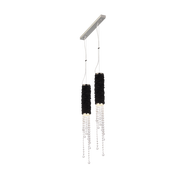 Lampy sufitowe - Tubo lampa wisząca 2-punktowa czarny/chrom 8832ax - miniaturka - grafika 1