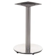 Meble modułowe i akcesoria - Podstawa stołu/stolika SH-2001-1/S, stal nierdzewna szczotkowana, średnica 45 cm, wysokość 71,5 cm - do hotelu, restauracji ,baru, biura - miniaturka - grafika 1