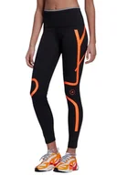 Legginsy - Legginsy damskie Adidas aSMV TPA sportowe czarne-XXS - miniaturka - grafika 1