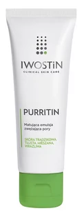 Iwostin PURRITIN Emulsja matująca hypoalergiczna 40ml - Kremy do twarzy - miniaturka - grafika 1