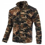 Odzież robocza - Polar MORO męski wojskowy bluza męska polarowa taktyczna Wzmocniona ciepła - miniaturka - grafika 1