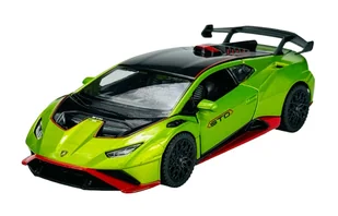 RASTAR LAMBORGHINI HURACAN STO ZIELONY 1:32 64310 - Samochody i pojazdy dla dzieci - miniaturka - grafika 1