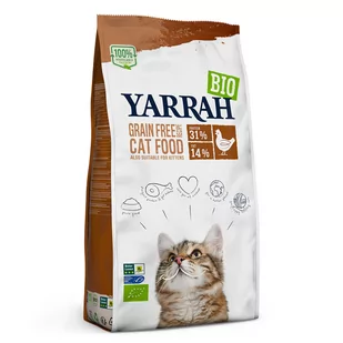 Yarrah Cat Food Bio z biokurczakiem i rybą - 2,4 kg - Sucha karma dla kotów - miniaturka - grafika 1