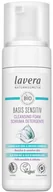 Pianki do mycia twarzy - Lavera Basis Sensitiv Cleansing Foam 150 ml - pianka do demakijażu 150 ml - miniaturka - grafika 1