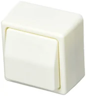 Namioty - Brunner Artykuł kempingowy przełącznik natynkowy VDE SB opakowany, biały, 320/998 - miniaturka - grafika 1