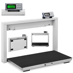Steinberg Systems Waga platformowa - 150 kg / 50 g - mata antypoślizgowa - składana - LCD SBS-PS-150W - Wagi specjalistyczne - miniaturka - grafika 1