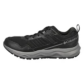 Buty trekkingowe męskie - Columbia Plateau buty trekkingowe męskie, Black Ti Grey Steel, 42 EU Weit - miniaturka - grafika 1
